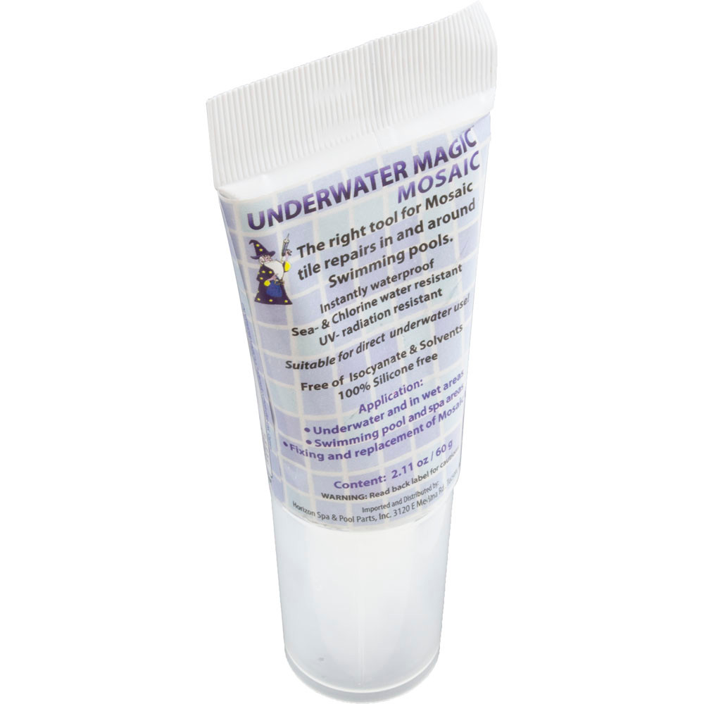 Mosaic Underwater Magic Sealant 2.1 Oz Tube White | 88-867-1021 Questions & Answers