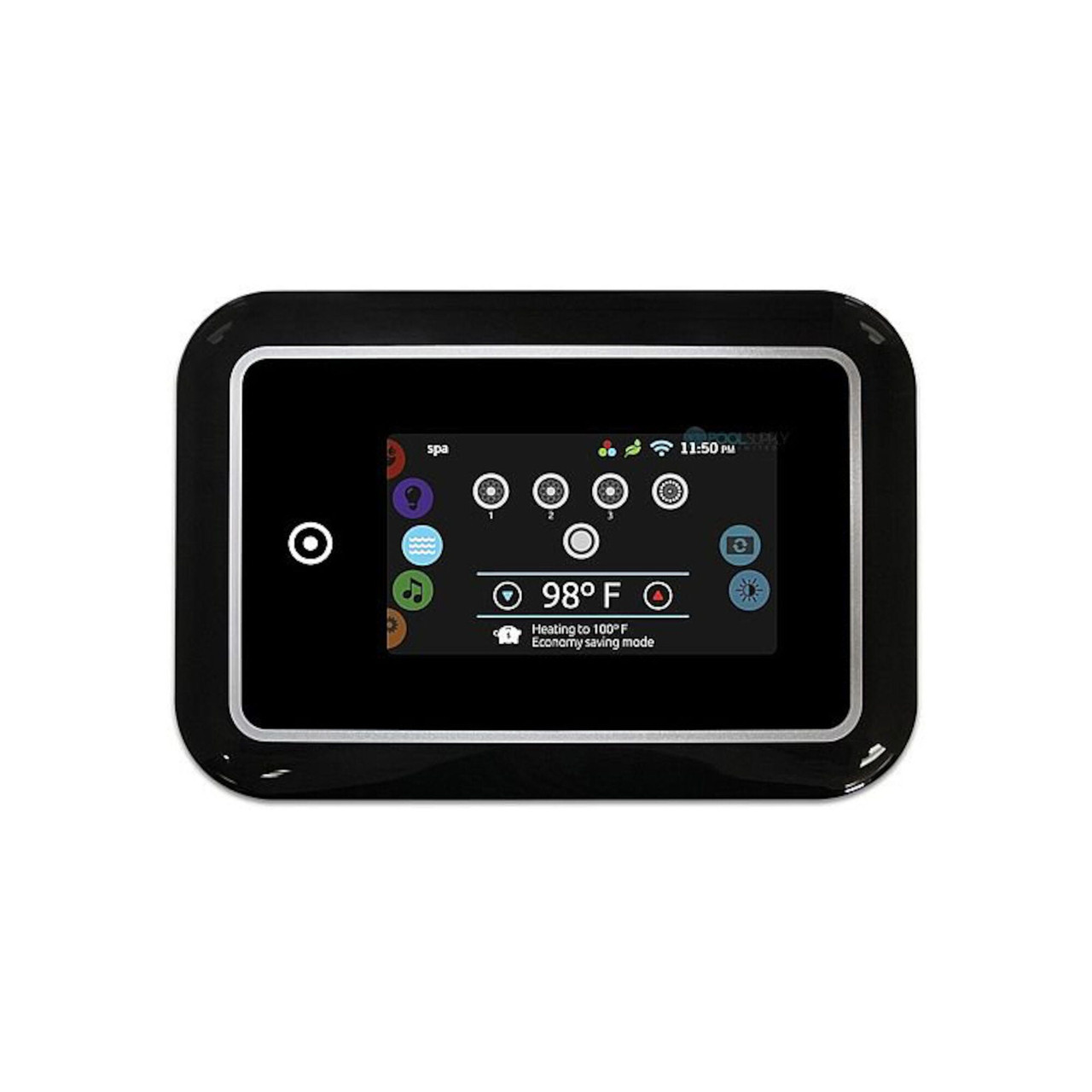 Gecko Alliance Spaside Control, Gecko, Color Keypad with Touchscreen, 10' Cord, in.k1000-V2-BK-GE1, 7-1/2" x 5-1/4" | 0607-005033 Questions & Answers