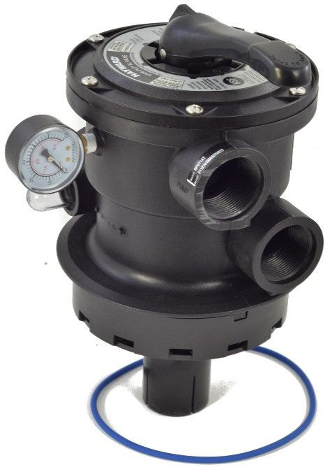 Hayward Complete Valve, Top Mount, Clamp Black | SP71113 (SP0714T) Questions & Answers