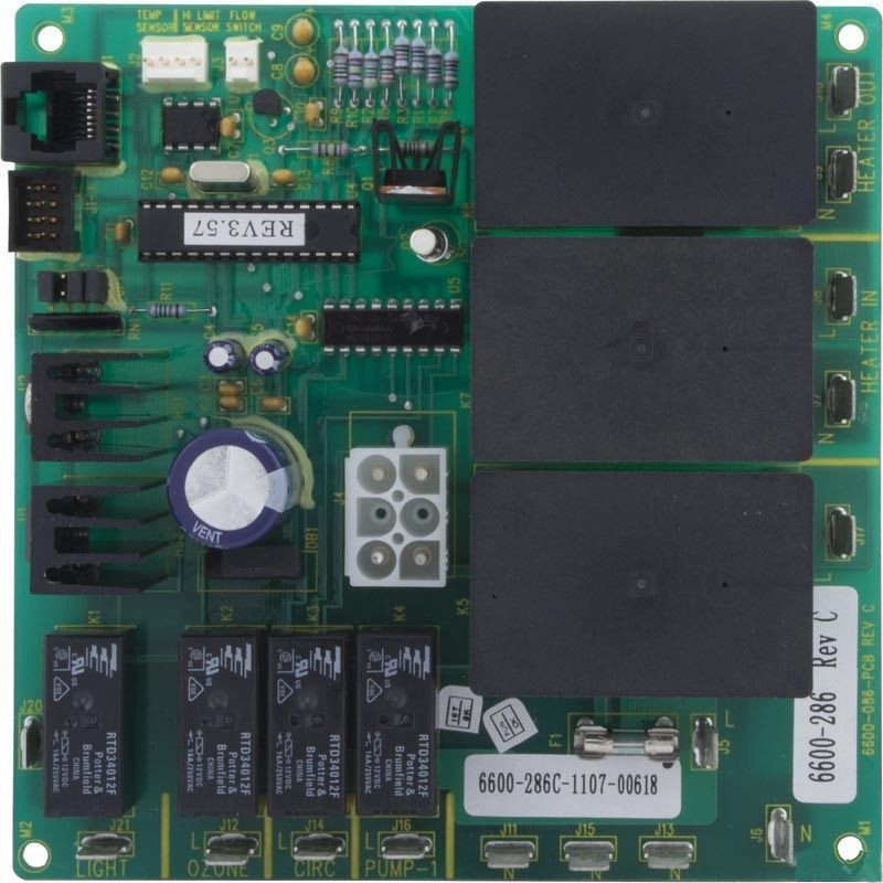 Sundance® Spas Pcb Lx-10 Rev 3.56 3 Relays With Circ | 6600-724 Questions & Answers