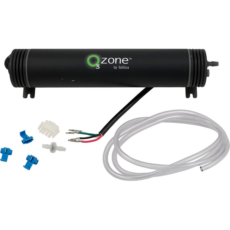 Does this ozonator pump the ozone or does it depend on a venturi in the line to draw the ozone?