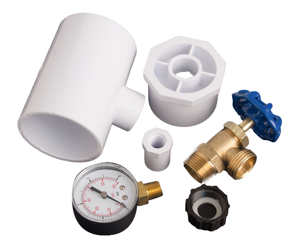 Custom Molded Products 2" Pool Pressure Test Kit | 25501-100-000 Questions & Answers