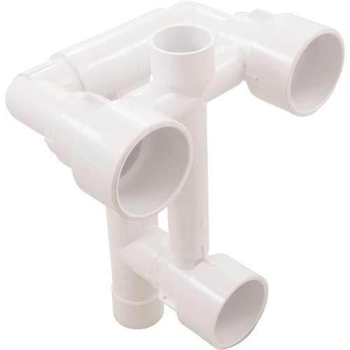 Waterway Plastics 3-Jet Manifold Strainer Body 9" Gunite Jet | 210-3410G Questions & Answers