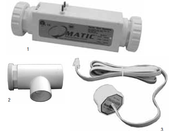 do you get all 3 parts pictured when ordering  Clormatic Cell, Cm601, 3-Port | R0478500?  Or just the cell?