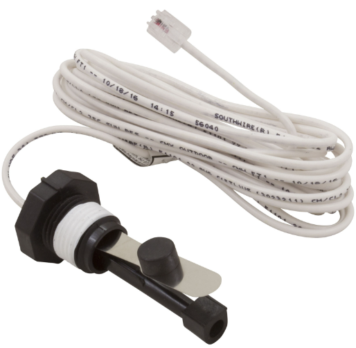 Hayward Aquarite Pro Aquaplus Aqua Trol Sense & Dispense Prologic Oncommand E-Command 4 Flow Switch (15' Cable, No Tee) | GLX-FLO-RP Questions & Answers