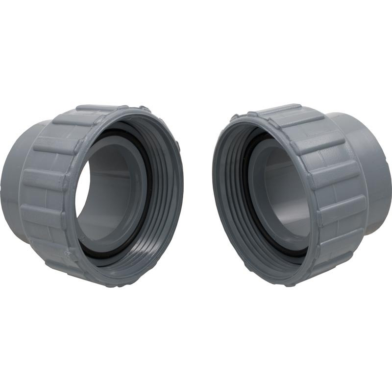 Raypak Connector 2" PVC and Nut (2) Set | 006723F Questions & Answers