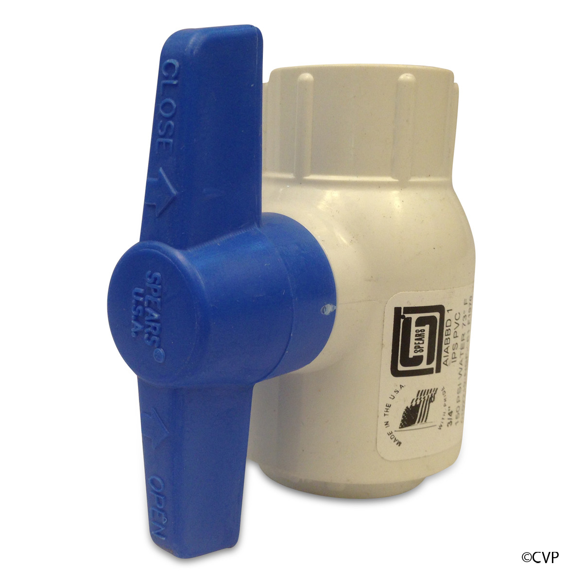 PVC Spears Ball Valves 3/4" Molded PVC Ball Valve .75 Inch Utility | 2622-007 Questions & Answers