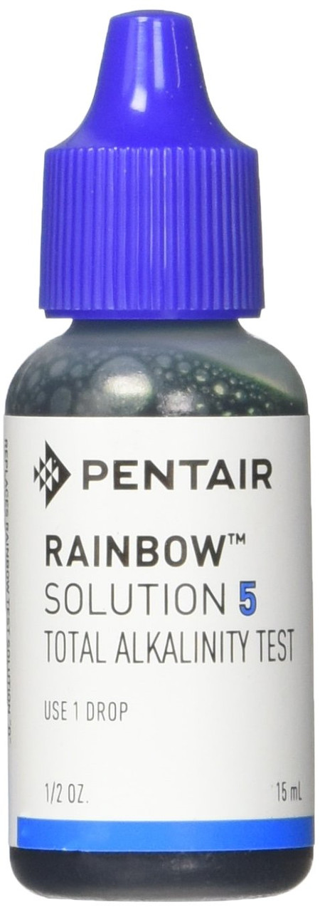 What is the expiration date on Pentair Rainbow Solution 5?