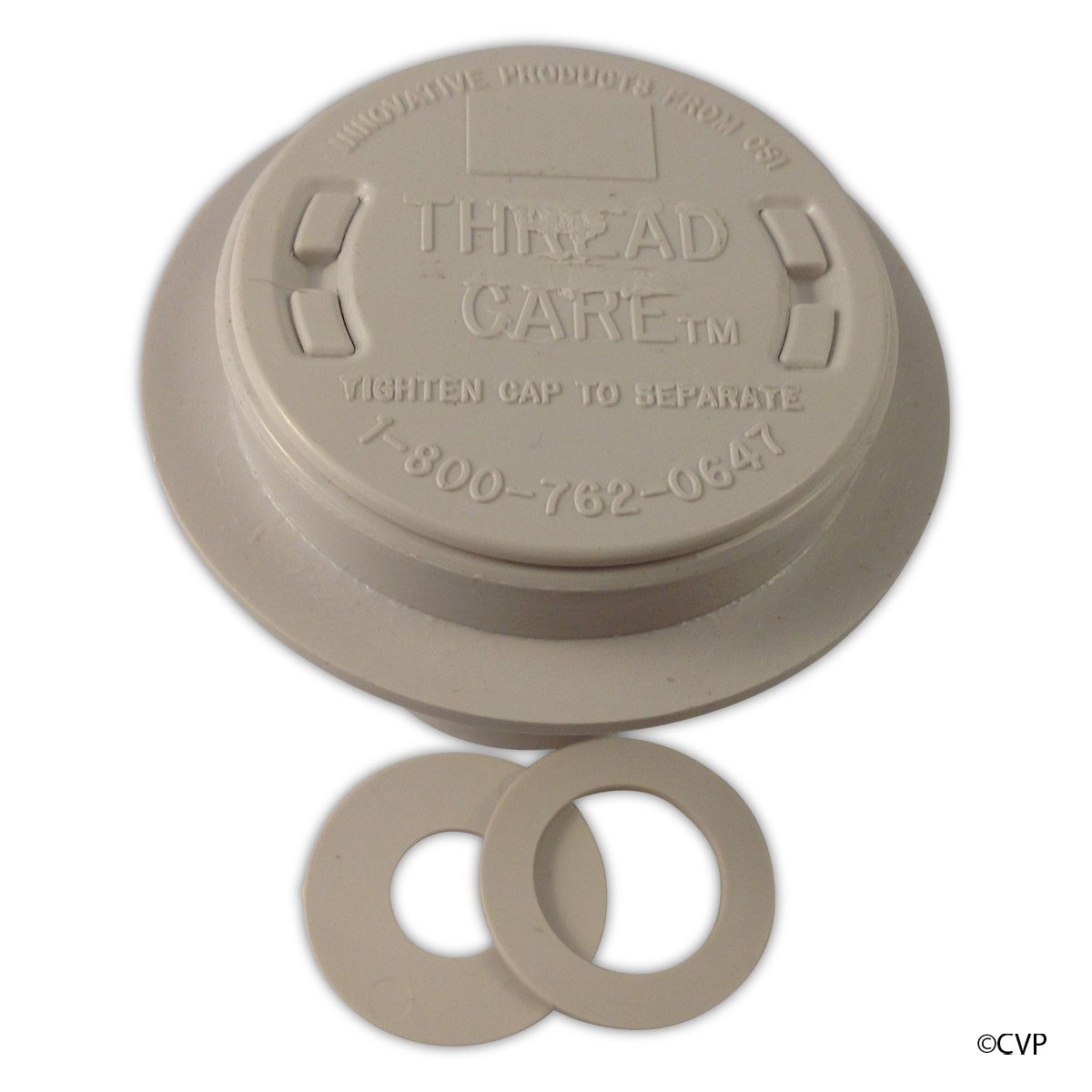 Do you make thread care reurn fittings in light blue