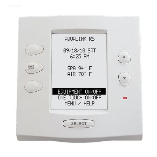 how do I turn it on from either in the house or at the pool equipment ?