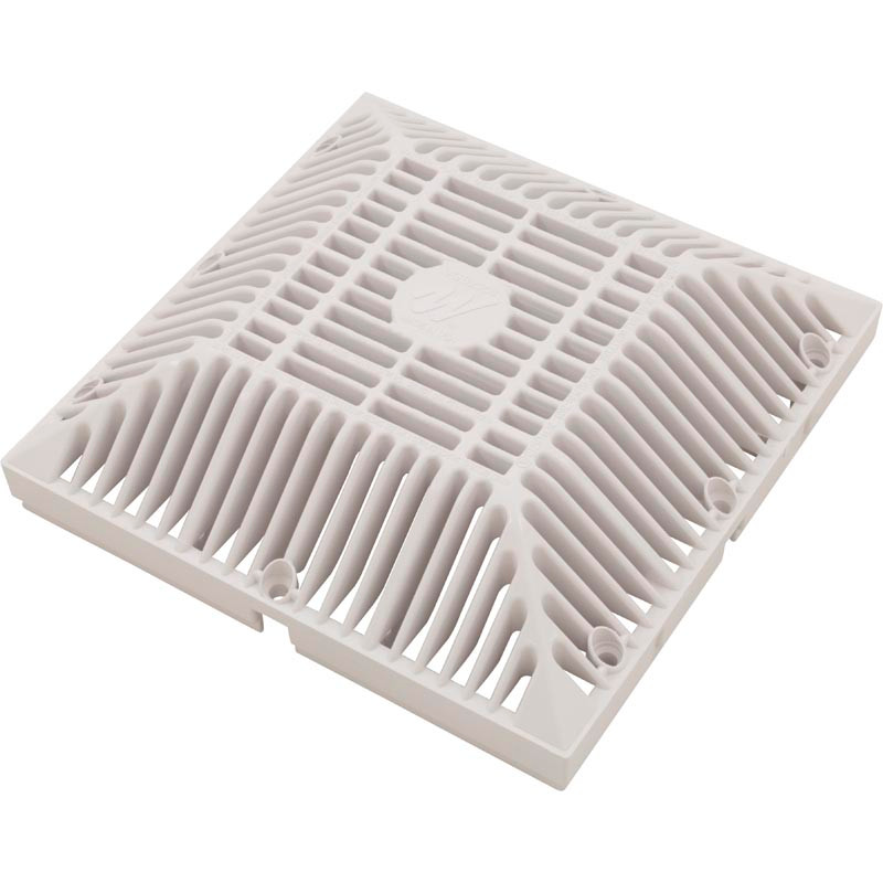 Waterway 9" X 9" Square Grate, White | 642-4790 V (WW6424790V) Questions & Answers