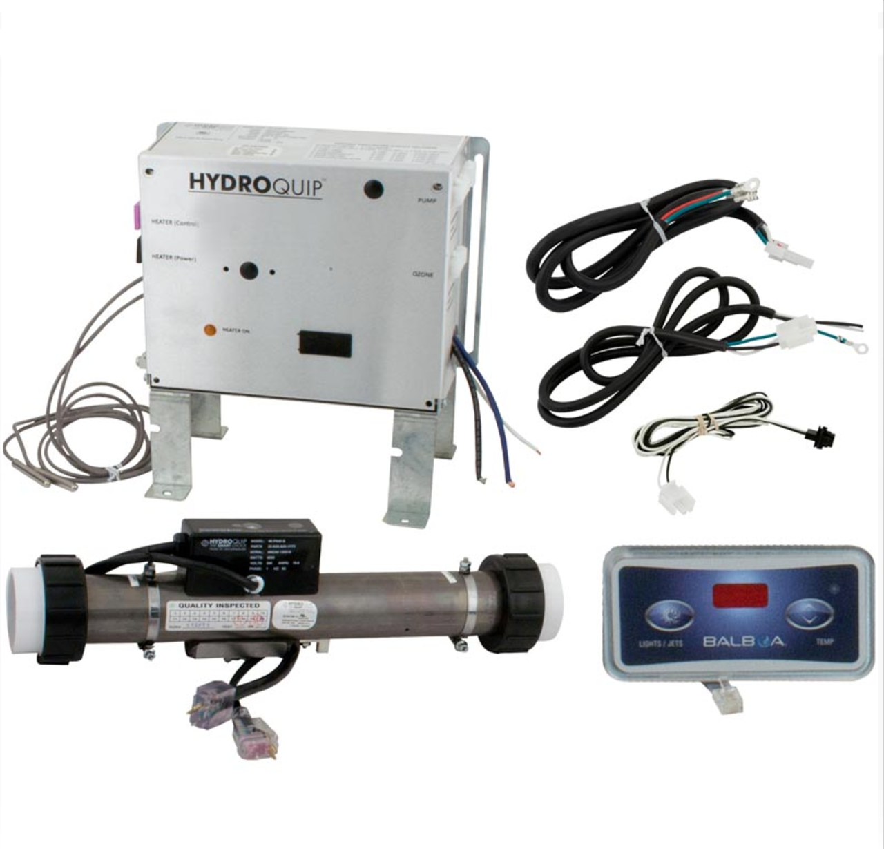 HydroQuip Control, Silver-B, 115/230V, 4Kw, Slide, W/Panel | 58-355-8050 Questions & Answers