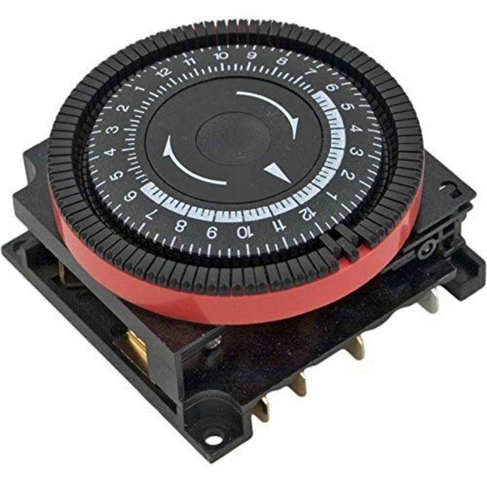 what are the mounting and overall dimensions of the Borg Diehl Timer 24 Hour 115V SPST | TA4071