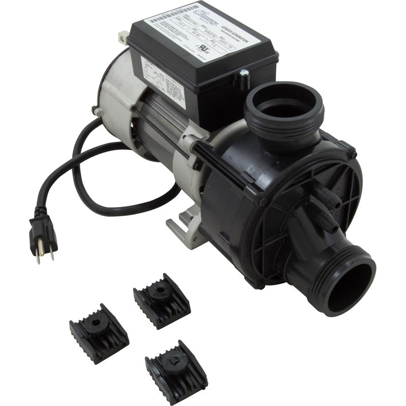 Waterway Plastics Genesis Bath Pump Complete, 7.5Amp, Nema Cord, Air Switch | 321HF10-0150 Questions & Answers