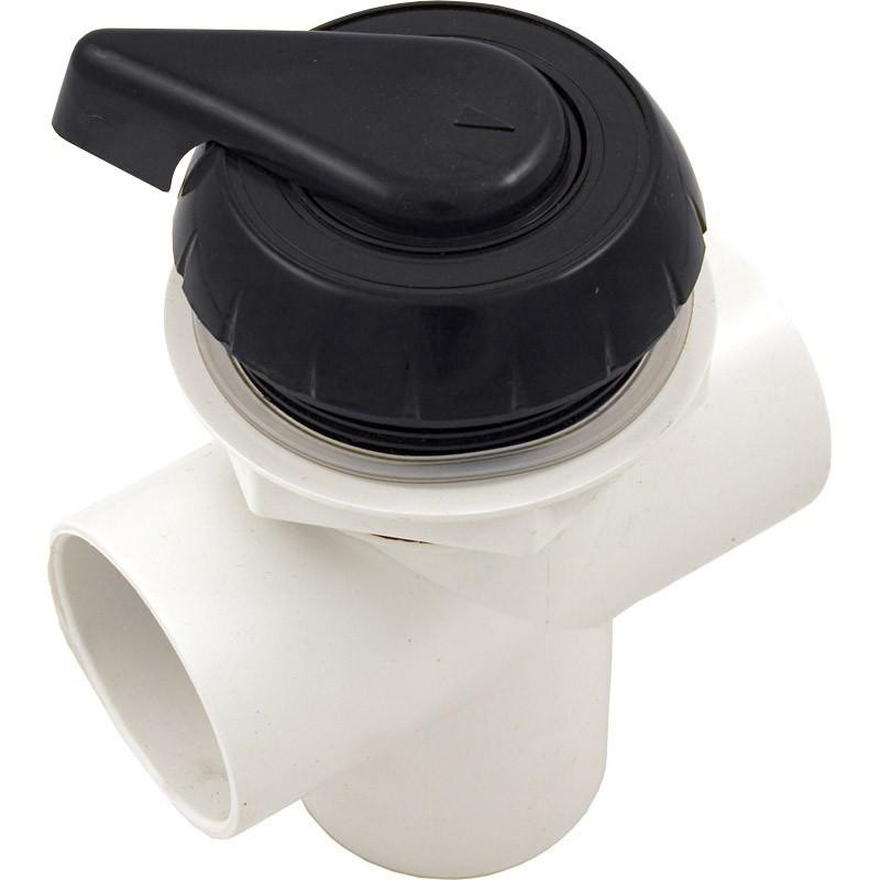 Waterway Plastics 2" Notched Top Access Div Valve, Black | 600-3061 Questions & Answers