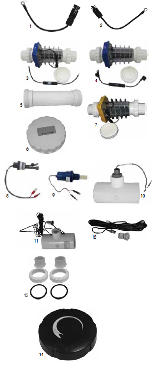 A5 resilience cell, with the 2 unions, flow switch and pvc tee, how much is each and availability.