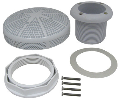 Custom Molded Products White Gunite Suction Fitting, 2" Slip | 25215-000-000 Questions & Answers