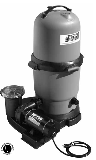 Waterway Complete Pump & De Filter, 44 Gpm Clearwater Ii, 1 Hp Hi-Flo, 115V, 2-Speed, 6' Nema Cord | 522-5007-6S Questions & Answers