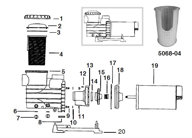 Jacuzzi AO Smith 2HP In ground spa pump