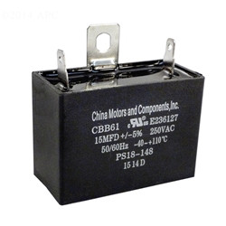 Pentair Capacitor Run 15Mfd 250V Meritek | PS18-148 Questions & Answers