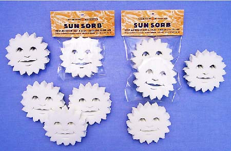 How many sun sorb  foam is package?