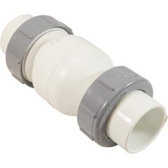 Flo Control Check Valve, Flo Control,Spring,1-1/2"s,1/2lb,True Union,Wht | 1700-15 Questions & Answers