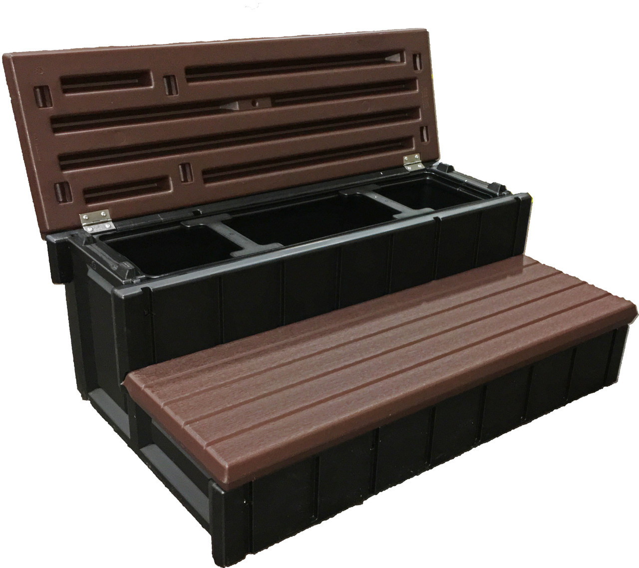 Confer 36" Spa Storage Steps Espresso | LASS36-SC-E Questions & Answers