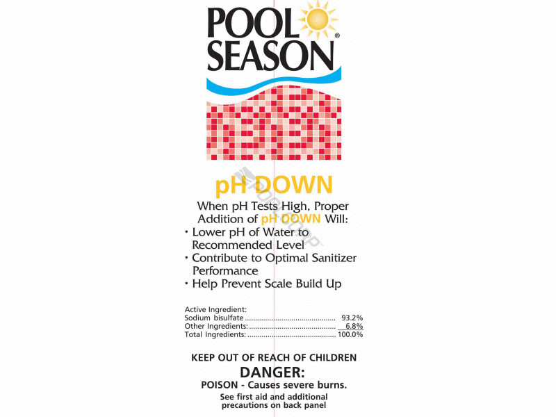 Misc Vendor 50-7005 8/CS 5# POUCH POOL SEASON PH DOWN | PSS5-SN Questions & Answers