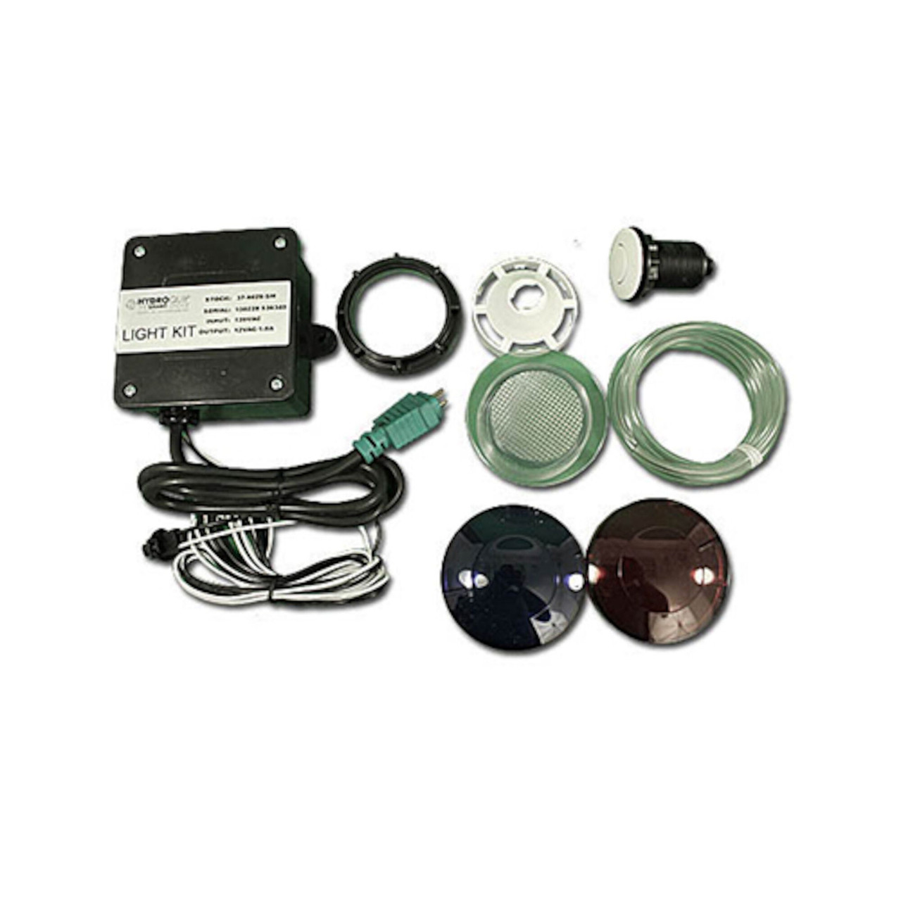 HydroQuip Light Kit, For 500/700 Unit, Includes, Button, Tubing, Wall Fitting & Lenses | 37-0029-SM Questions & Answers