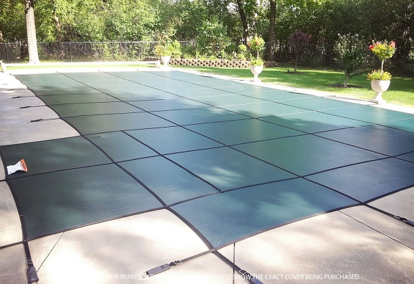 GLI Pool Products 16'6X32'6Gr 4X8Ctr Promesh Grn | 20-1632GR-CES48-PRM-GRN Questions & Answers