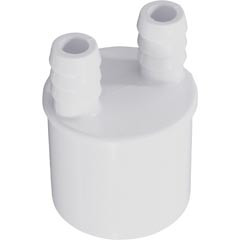 Custom Molded Products Barb Manifold, CMP, 1"Spigot x 3/8"Barb, 2 Port | 21033-000-000 Questions & Answers