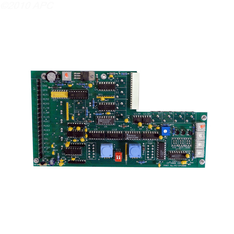 The Circuit board for the CP-2000 Pool & SPA control for the inside or out side of the house/