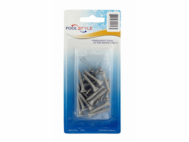 PoolStyle PoolStyle; PS014; Screws for Widemouth Above Ground Skimmer; 18/pk; Clamshell | K014CS12 Questions & Answers