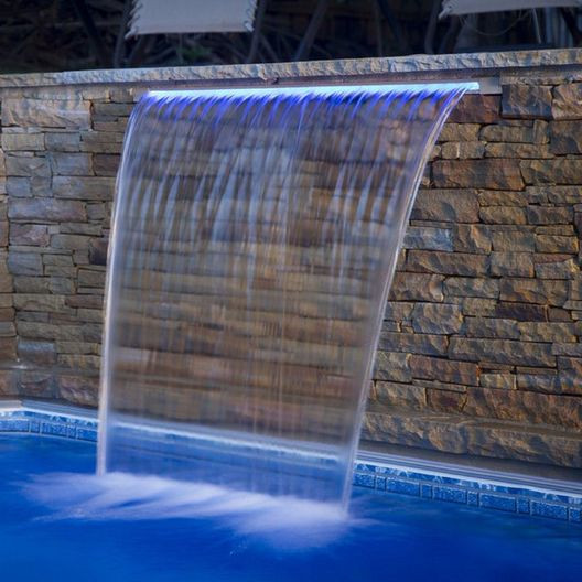 led water fall