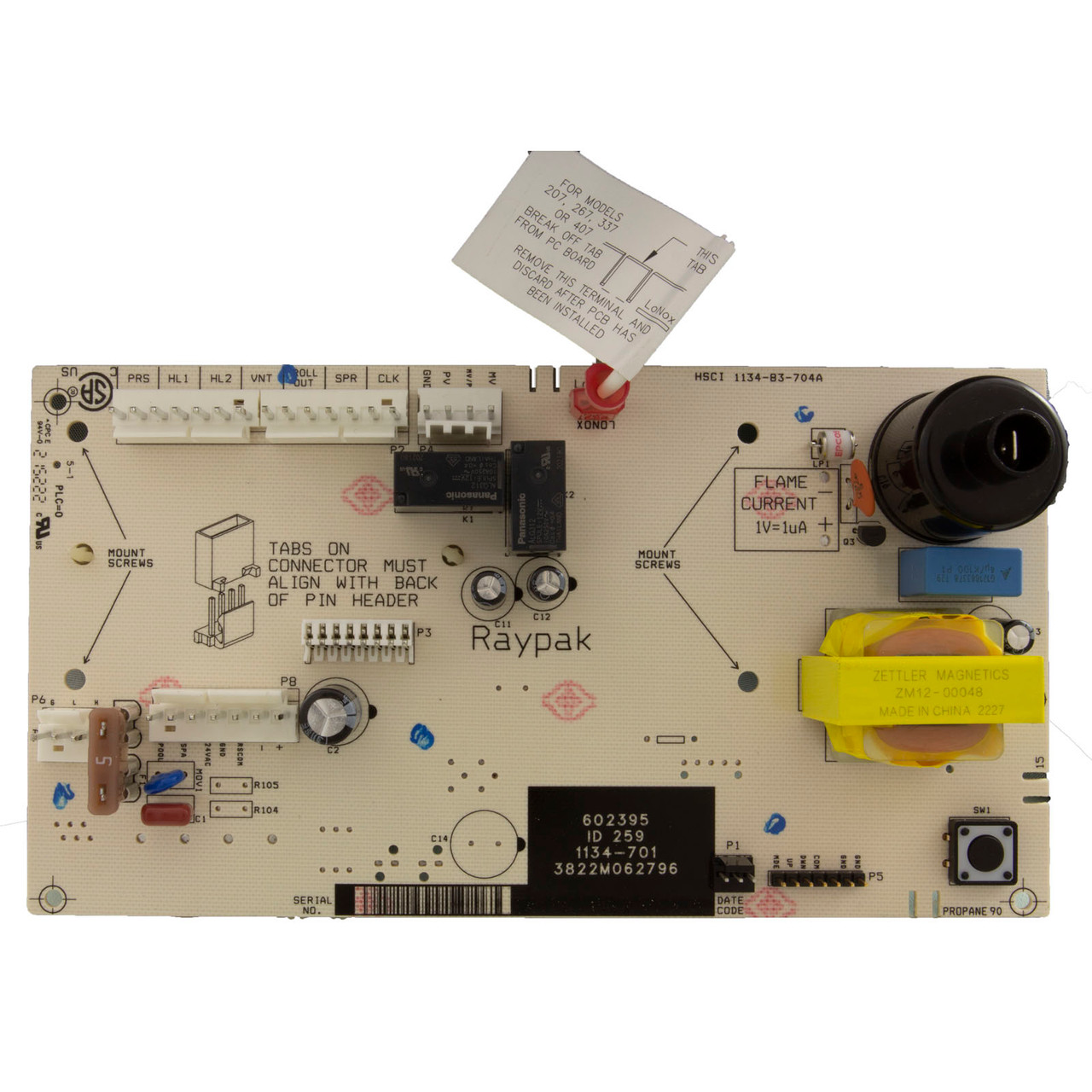 PCB Controller IID Kit, Raypak 206A-408A, 3-Wire, Current | 100-10000345 Questions & Answers